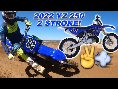 2022 YZ250 2 STROKE FIRST RIDE - RAW!