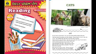 Daily Warm-Ups: Reading, Grade 1 - Cats