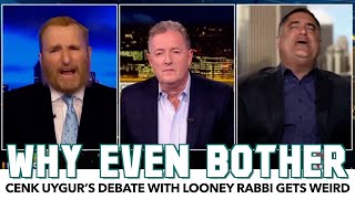 Cenk Uygur’s Debate With Loony Rabbi Gets Weird