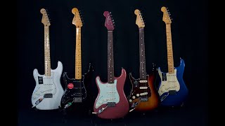Video thumbnail for Fender Stratocaster Range (Left-Handed) by Southpaw Guitars