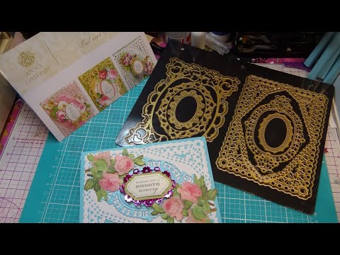 Anna Griffin Ornate Concentric Cut & Emboss Dies Review Tutorial! Final HSN Autoship of the Series!