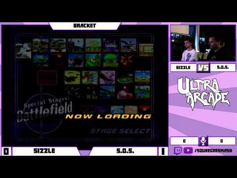 AYAFAC2: Melee Monthly | Sizzle (Fox) Vs. S.O.S. (Falco)