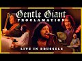 Gentle Giant "Proclamation" Live ZDF TV Special in Brussels
