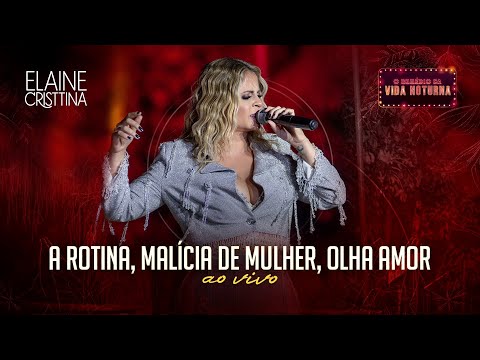 ELAINE CRISTTINA CÉS - A ROTINA/MALÍCIA DE MULHER/OLHA AMOR - COVER
