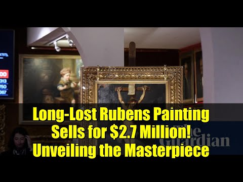 Lange verschollenes Rubens-Gemälde für 2,7 Millionen Dollar verkauft! Das Meisterwerk wird enthüllt