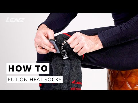 How to put on heat sock - the right way
