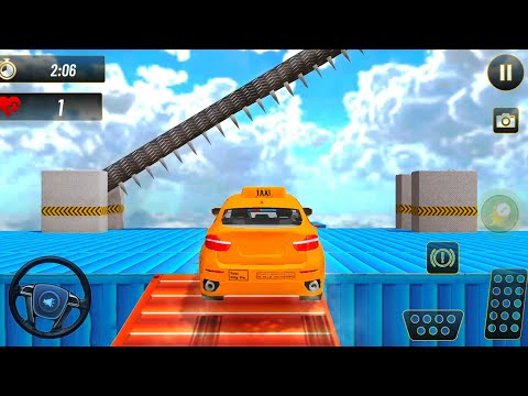 Real SUV Taxi Car Stunts - Ramp Car Challenge - Android iOS Gameplay