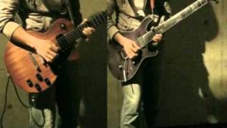 Orianthi - Highly Strung ft.Steve Vai (cover)_Epiphone Les Paul vs PRS SE Torero