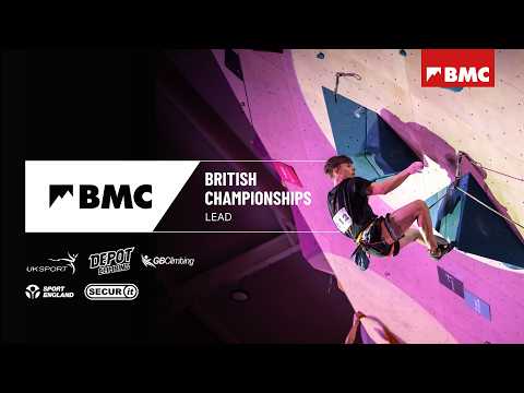 BMC British Lead Climbing Championships 2026 FINALS - Live from the BIG Depot Climbing, Manchester