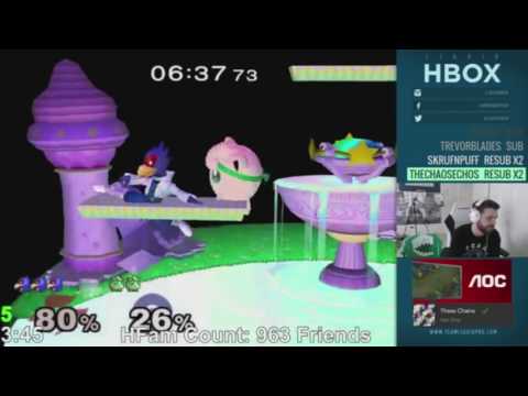 Hungrybox plays random Falco on NetPlay. Finds out it's DaShizWiz