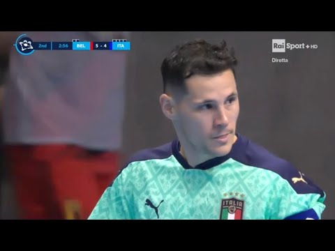 UEFA FUTSAL EURO QUALIFYING ROUND - Belgio vs Italia - Highlights