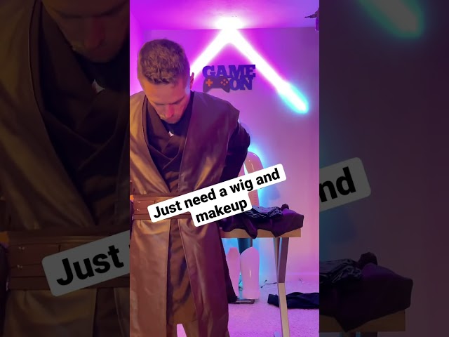 Vídeo relacionado con Taeyue Anakin Skywalker Cinturón de cosplay para hombre, guerrero, cosplay, accesorio para Halloween, carnaval, fiesta, accesorios, adultos, marrón, L