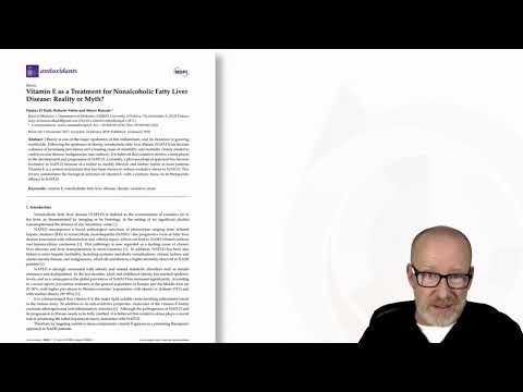 How Vitamin E Can Help Reduce Fatty Liver Disease Symptoms | Dr. Bryan Walsh