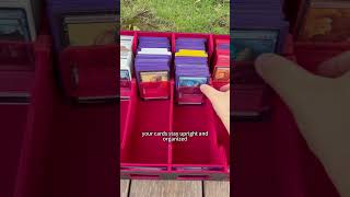 Organize Your Card Collection Once And For All 💪🔥 #deckbox #mtg #tcg #cardcollecting #cardgame