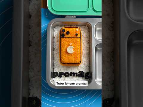 Tutor Iphone 17 promag 😜 #idebekalanak #bekalanak #idebekal #iphone17promax #bentobox