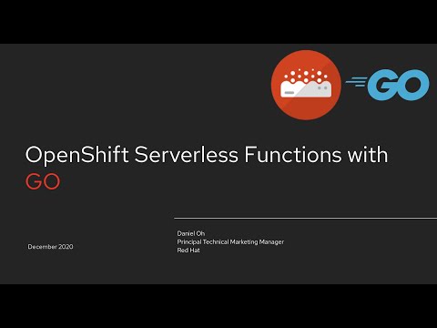 OpenShift Serverless Functions with Golang