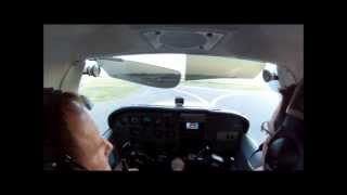 preview picture of video 'Flight from Romeoville to Morris - Cessna 172'