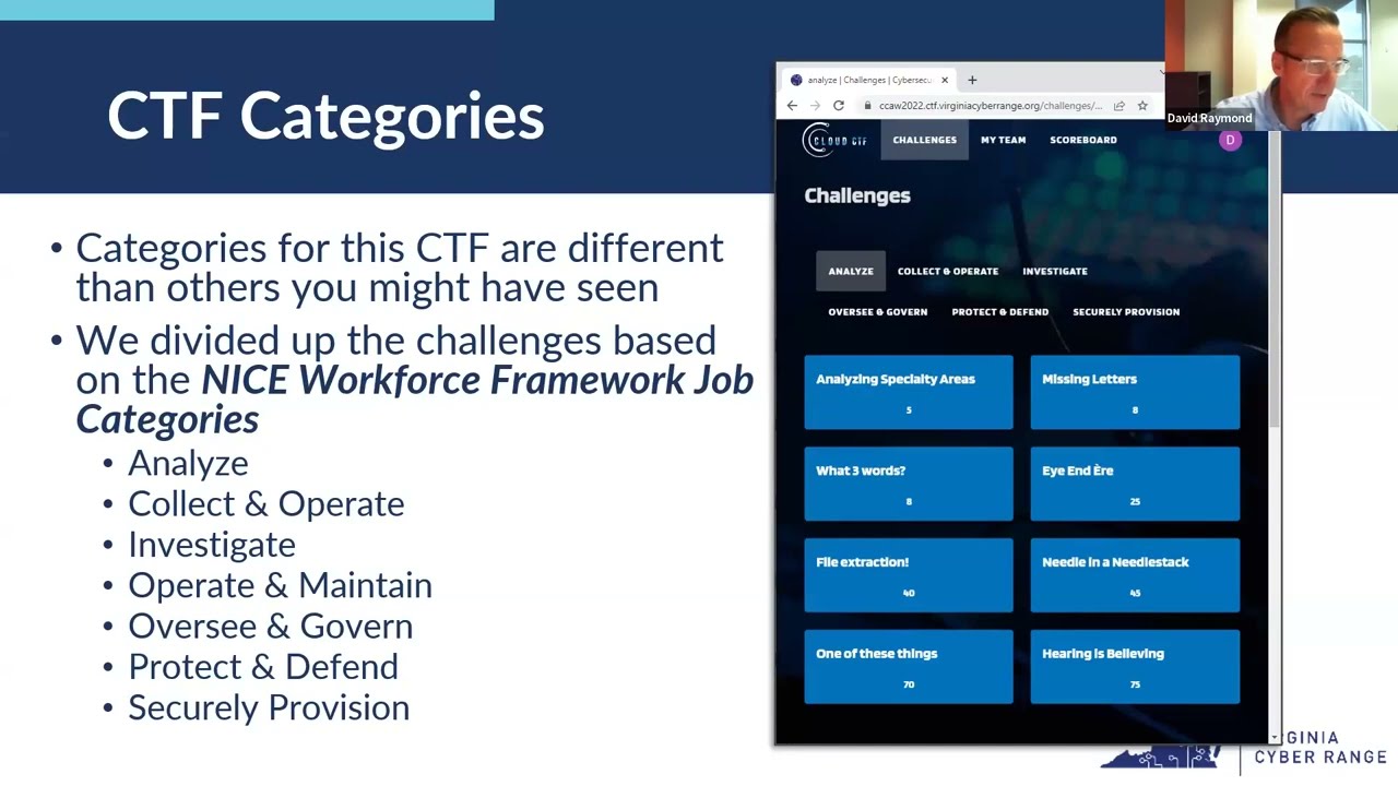 Cybersecurity Career Week CTF Workshop