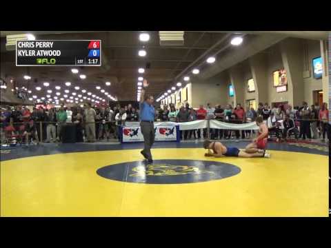 86 kg R2 - Chris Perry (TMWC) vs Kyler Atwood (SUWC)