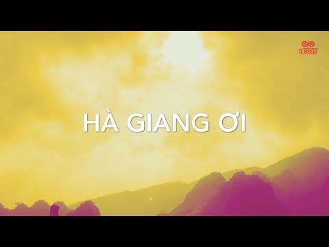 HÀ GIANG ƠI (Karaoke) I Quách Beem I Thương quê hương cực Bắc yên bình