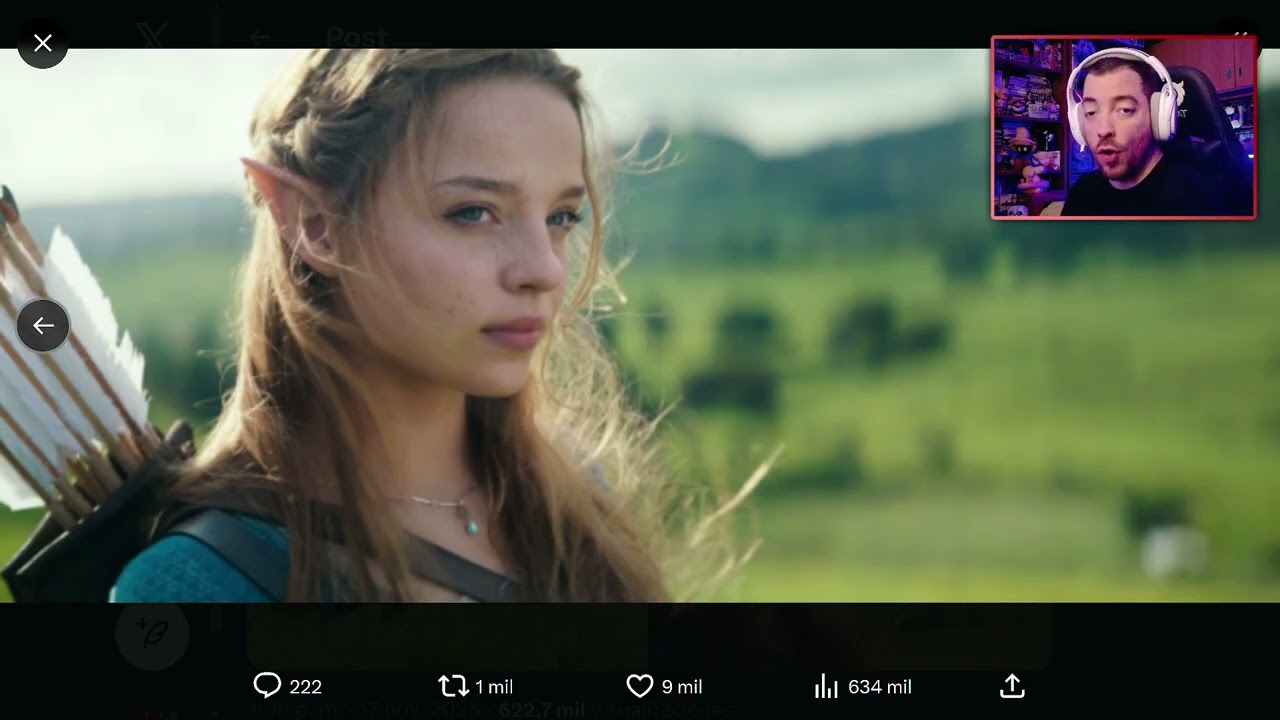 Mi REACCIÓN a LINK  y ZELDA en LA PELÍCULA de THE LEGEND OF ZELDA