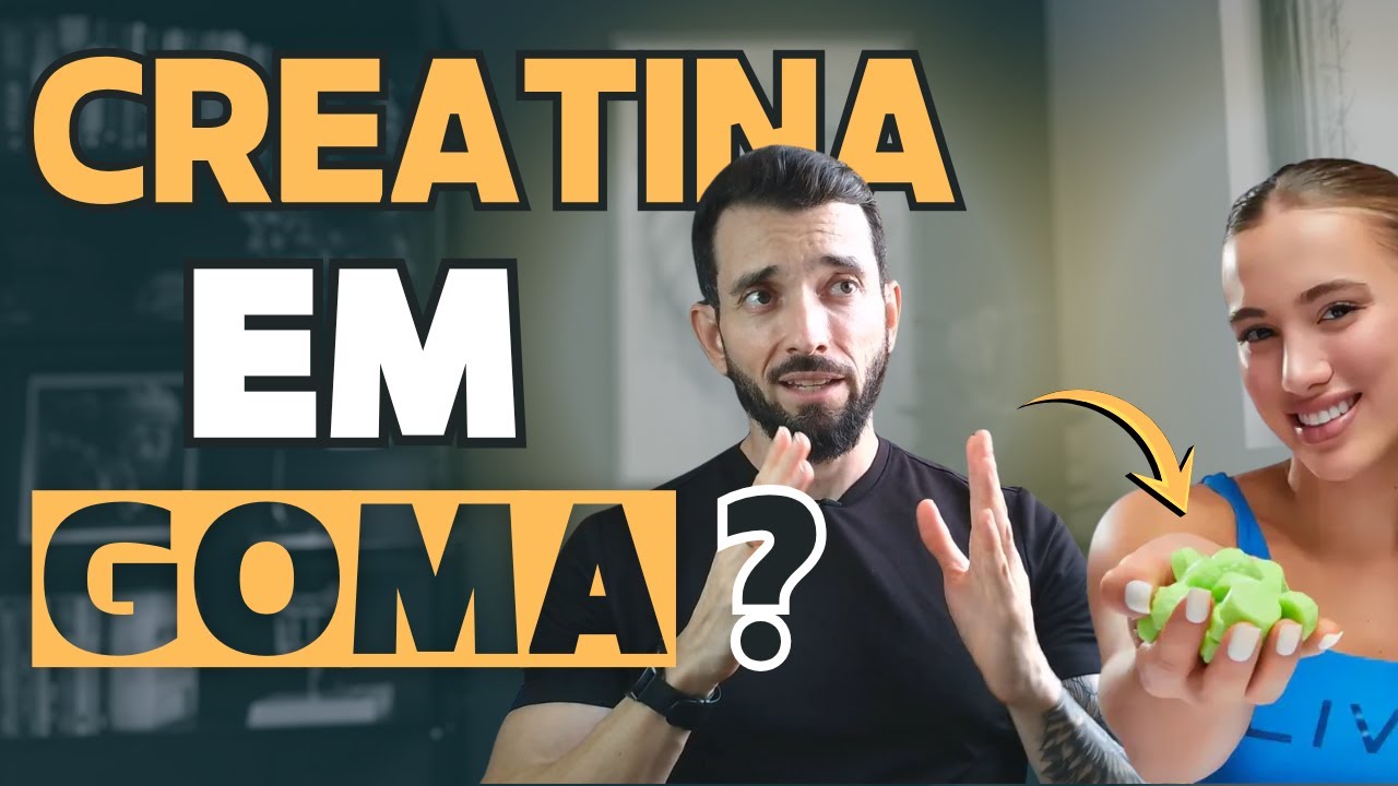 Miniatura da avaliação em vídeo de Creatina em Gomas Growth Supplements 90 Gomas Abacaxi com Menta