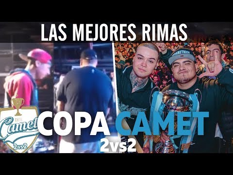 Las MEJORES RIMAS de la COPA CAMET! Internacional 2vs2 | 2017  - Batallas De Gallos Rap