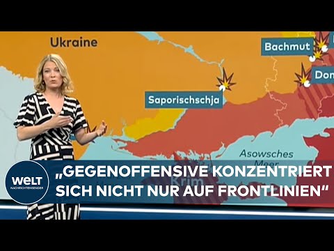 UKRAINE-KRIEG: Minen und Drachenzähne – So erschweren die Russen den Ukrainern den Vorstoß