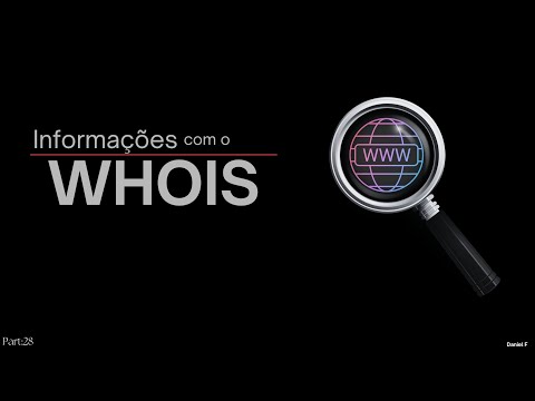 Vídeo: Pesquisa Whois: perguntas e respostas de domínio