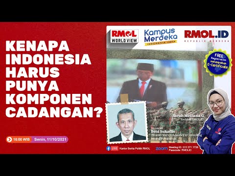 RMOL World View â€¢ Kenapa Indonesia Harus Punya Komponen Cadangan?