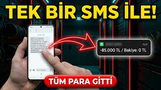Yeni SMS Dolandırıcılığı - Tek Bir Mesaj ile Tüm Paranız Gidebilir! 🚨 (2026 Dola