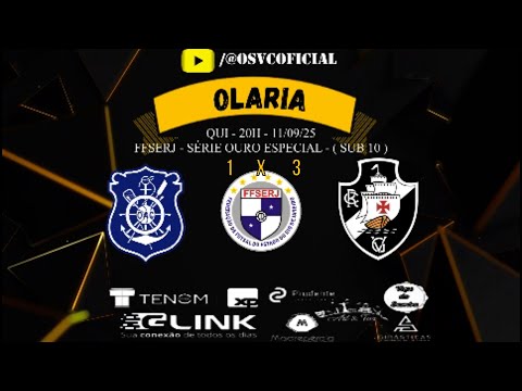 Highlights Madreperola Olaria 1 x 3 Vasco - Sub 10 - FFSERJ - Special Gold Series