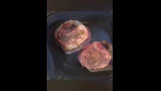 Pork Chops in the Tupperware MicroPro Grill