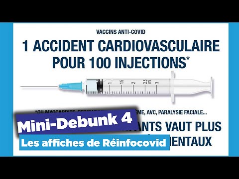 Les affiches de reinfocovid debunkées!