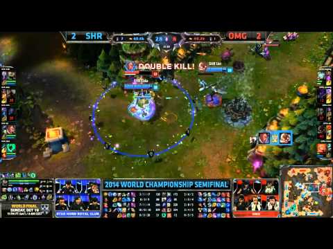 SHR Uzi Tripplekill #2 - SHR vs OMG Game 5 (S4 Worlds)
