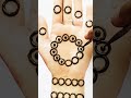 New Trick Easy Thread Mehndi Design Hack Diy Shorts Mehndi Mehndidesign Youtubeshorts Henna