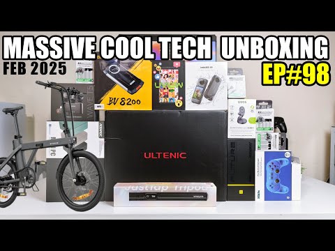 Massive Cool Tech Unboxing - Feb 2025 - EP#98 (Must See tech Haul)