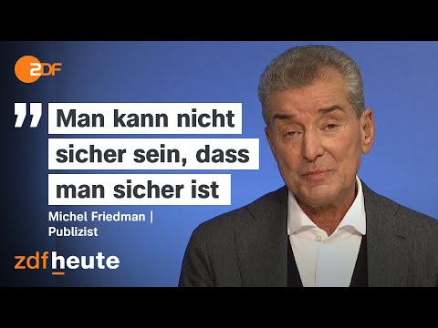 Jüdisches Leben in Deutschland: Michel Friedman über Anfeindung, Unsicherheit, Rechtfertigungsdruck