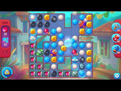 Fishdom 6154 Hard Level - 21 moves - NO BooSTERS