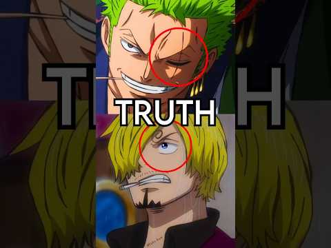 The Truth Behind Zoro and Sanji Eyes