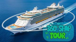 Independence of the Seas 360° VR Tour | Full Cruise Ship Walkthrough Top to Bottom! 🚢