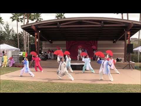 20230211 - Orlando, Florida - Tai Chi Fan at the Avalon Spring Fest at Avalon Park