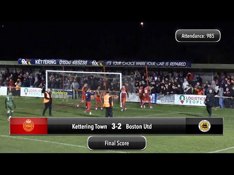 KTFC 3-2 Boston Utd - Highlights - 31/01/2023