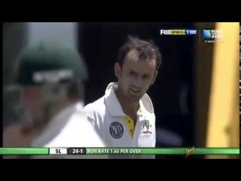 Watch Nathan Lyon's first ball in Test cricket | 500 Test wickets