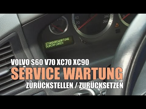 Volvo V70 S60 S80 XC70 XC90 P26 Standard Maintenance Reset Service Maintenance Inspection Resetter