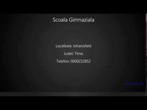 Scoala Gimnaziala Iohanisfeld
