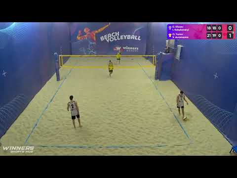22:10 D. Kliuiev / I. Kobylianskyi - O. Yurtov / V. Avramenko 06.04.2023 | Winners Beach Volleyball