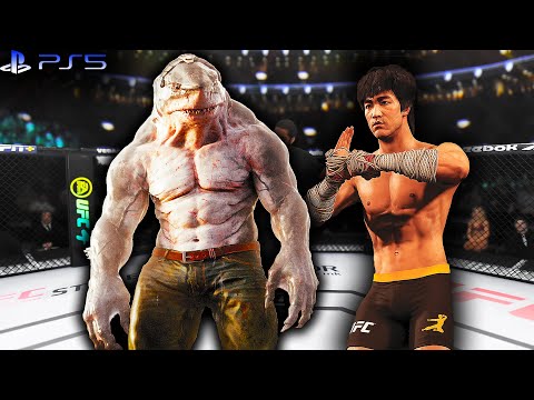 Bruce Lee vs. King Shark | EA Sports UFC 4