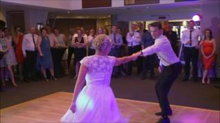Tom and Simone&#39;s epic wedding dance to The Used &quot;I Caught Fire&quot;