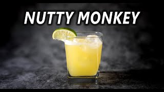 🍌 The Nutty Monkey – The Cocktail That Tastes Like a Tropical Dessert!